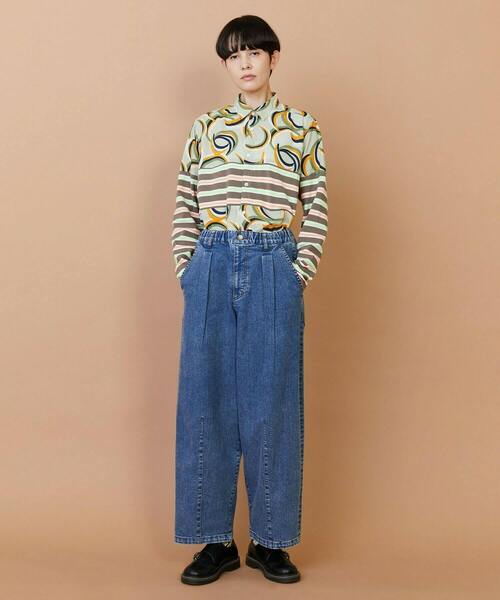 FRAPBOIS（フラボア）の「モーメントデニム2 パンツ（その他パンツ・レディース・ブルー・0/1/2/3）」の8枚目の写真