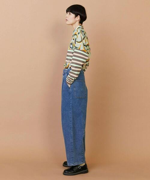 FRAPBOIS（フラボア）の「モーメントデニム2 パンツ（その他パンツ・レディース・ブルー・0/1/2/3）」の9枚目の写真