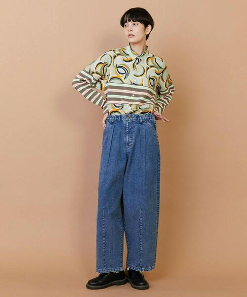 FRAPBOIS（フラボア）の「モーメントデニム2 パンツ（その他パンツ・レディース・ブルー・0/1/2/3）」の12枚目の写真