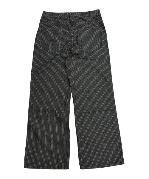 Chikashitsu +(チカシツプラス)の「【Chikashitsu +】low pocket stripe straight denim pants / 【チカシツプラス】ローポケットストライプデニムパンツ(デニムパンツ・メンズ・ブラック・L/M/S)」の15枚目の写真
