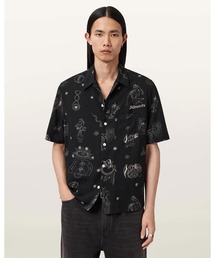 TERRA OVERSIZED LINEN BLEND SHIRT | TERRA オーバーサイズ リネン ブレンド シャツ