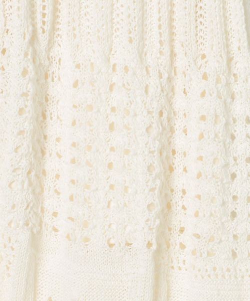 LEPSIM(レプシィム)の「5ゲージクロシェライクニットパンツ 638740(その他パンツ・レディース・オフホワイト/ブラック・FREE)」の18枚目の写真