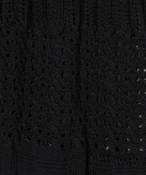 LEPSIM(レプシィム)の「5ゲージクロシェライクニットパンツ 638740(その他パンツ・レディース・オフホワイト/ブラック・FREE)」の19枚目の写真