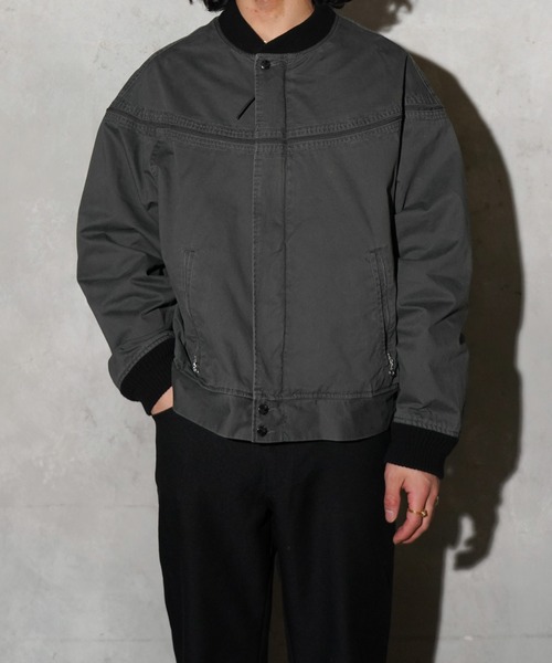 TOWNCRAFT / タウンクラフト PIGMENT DYE DERBY JACKET ピグメント加工