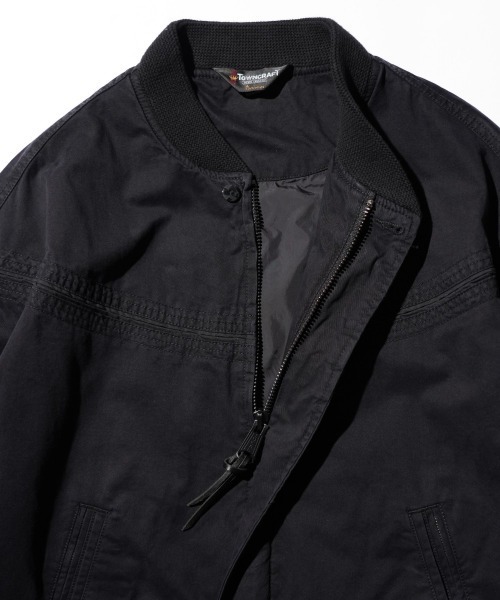 TOWNCRAFT(タウンクラフト)の「TOWNCRAFT / タウンクラフト PIGMENT DYE DERBY JACKET ピグメント加工 ダービージャケット(ブルゾン・メンズ・ブラック/グレー/オリーブ・LARGE/MEDIUM)」の15枚目の写真