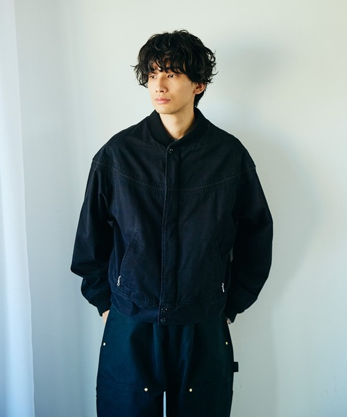 TOWNCRAFT / タウンクラフト PIGMENT DYE DERBY JACKET ピグメント加工