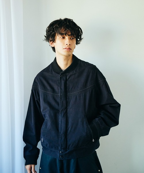 TOWNCRAFT / タウンクラフト PIGMENT DYE DERBY JACKET ピグメント加工