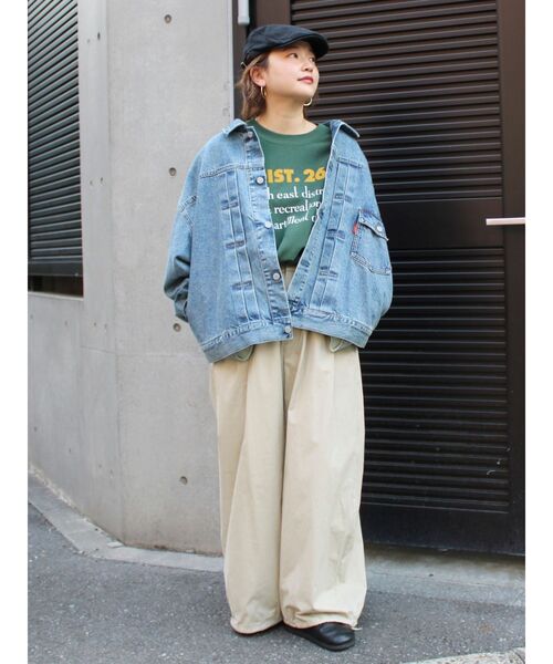 Ungrid（アングリッド）の「【WEB限定】フロントロゴルーズスウェット（スウェット・レディース・グリーン/ピンク/ライトグレー/チャコールグレー・FREE）」の17枚目の写真