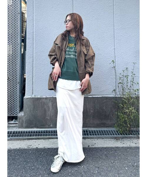 Ungrid（アングリッド）の「【WEB限定】フロントロゴルーズスウェット（スウェット・レディース・グリーン/ピンク/ライトグレー/チャコールグレー・FREE）」の22枚目の写真