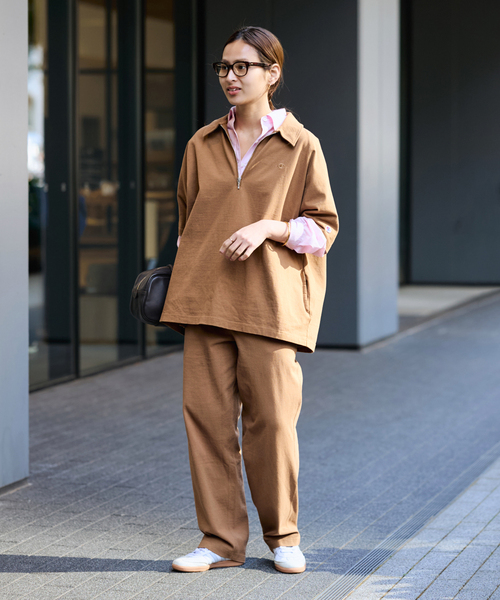 FRAMeWORK（フレームワーク）の「CHAMPION/チャンピオン 別注JERSEY EASYパンツ（スウェットパンツ・レディース・ブラック/ベージュ/キャメル・FREE）」の18枚目の写真