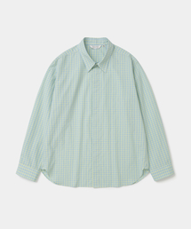 UNIFORM BRIDGE（ユニフォームブリッジ）の「hidden button check shirt yellow（シャツ/ブラウス）」