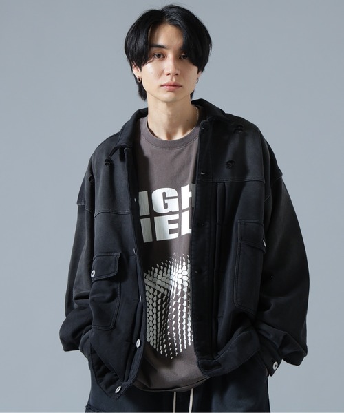 DANKE SCHON(ダンケシェーン)の「DankeSchon/ダンケシェーン/SULFUR SWEAT 2ND JACKET(デニムジャケット・メンズ・ブラック/ホワイト・L/M/S)」の12枚目の写真