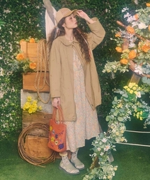 Jocomomola（ホコモモラ）の「Molino de vientoycasa 刺繍ロングコート（その他アウター）」