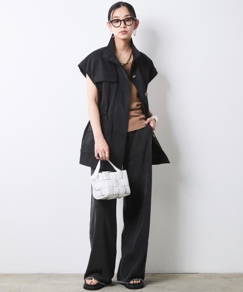 CHIC STYLE(シックスタイル)の「アウトポケットベスト<大きいサイズ有>シックスタイル(その他アウター・レディース・ベージュ/ブラック・4L/5L/M/L/LL/3L)」の20枚目の写真