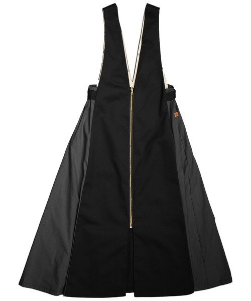 UNIVERSAL OVERALL（ユニバーサルオーバーオール）の「MIX JUMPER SK/ジャンパースカート（ジャンパースカート・レディース・ブラック/ベージュ・F）」の13枚目の写真