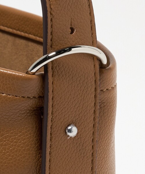 &MyuQ(アンドミューク)の「<&MyuQ>JUNO petit バッグ(トートバッグ・レディース・ベージュ/ブラック・FREE)」の3枚目の写真