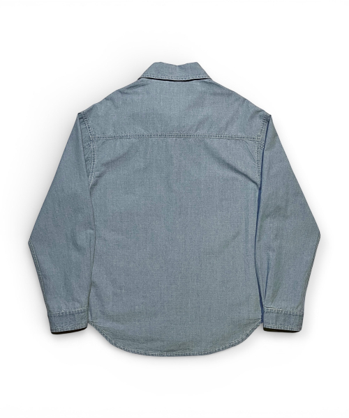 BORN SLIPPY（ボーンスリッピー）の「Dead Romance Pocket Denim Shirt (Light Blue)（シャツ/ブラウス・レディース・その他・FREE）」の4枚目の写真