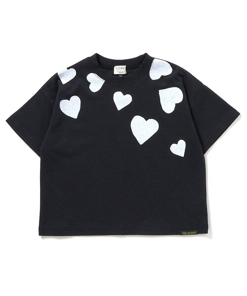 F.O.KIDS（エフオーキッズ）の「BRUH UPPER SIDE PRINT　Tee（Tシャツ/カットソー・キッズ・ブラック/オフホワイト・110/100/160/150/140/130/120）」の11枚目の写真