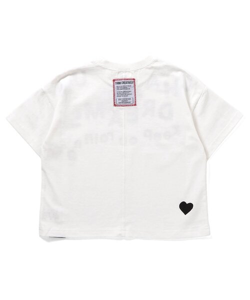 F.O.KIDS（エフオーキッズ）の「BRUH UPPER SIDE PRINT　Tee（Tシャツ/カットソー・キッズ・ブラック/オフホワイト・110/100/160/150/140/130/120）」の14枚目の写真