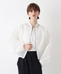 allureville（アルアバイル）の「トランスペアレントコクーンブルゾン（ブルゾン）」