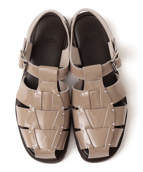 SHIPS(シップス)の「PARABOOT:SANTORIN(サンダル・レディース・ブラック/ベージュ・38/37)」の6枚目の写真