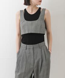 URBAN RESEARCH | new basic HIGH TWIST WOOL BUSTIER(その他トップス)