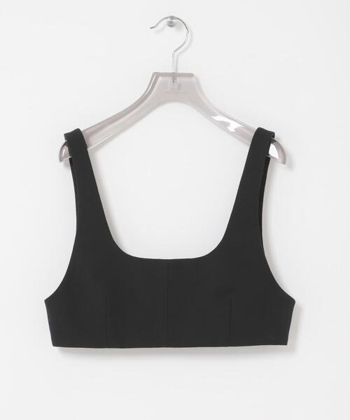 URBAN RESEARCH（アーバンリサーチ）の「new basic　HIGH TWIST WOOL BUSTIER（その他トップス・レディース・ブラック/チェック・FREE）」の7枚目の写真