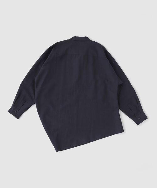 Marvine Pontiak shirt makers（マービンポンティアックシャツメーカーズ）の「Marvine Pontiak / マービンポンティアックシャツメーカーズ Shirt Makers Twist P/O（シャツ/ブラウス・メンズ・ネイビー・FREE）」の6枚目の写真