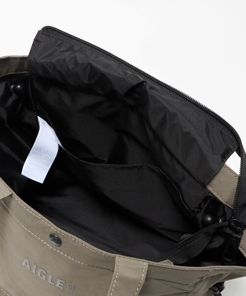 AIGLE(エーグル)の「<AIGLE> Tote with SLD(ショルダーバッグ・レディース・ブラック/ベージュ・FREE)」の21枚目の写真