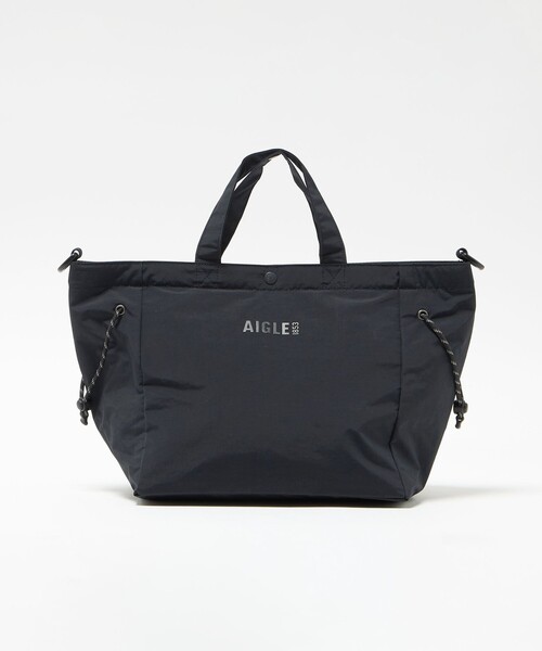 AIGLE(エーグル)の「<AIGLE> Tote with SLD(ショルダーバッグ・レディース・ブラック/ベージュ・FREE)」の10枚目の写真