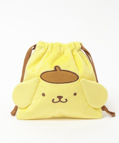 Me%（ミィパーセント）の「【ポムポムプリン】ぬいキンチャクポーチ 631400（ポーチ・レディース・ブラック/ブラウン/イエロー系その他・FREE）」の11枚目の写真