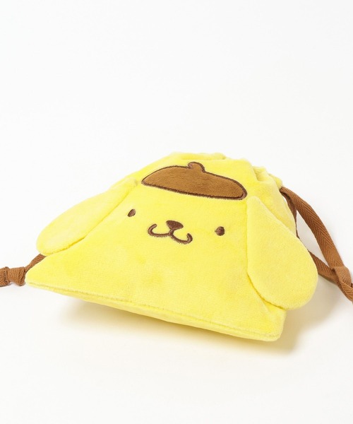 Me%（ミィパーセント）の「【ポムポムプリン】ぬいキンチャクポーチ 631400（ポーチ・レディース・ブラック/ブラウン/イエロー系その他・FREE）」の12枚目の写真