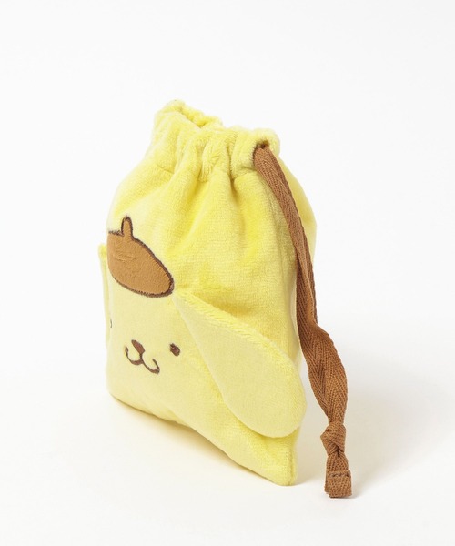 Me%（ミィパーセント）の「【ポムポムプリン】ぬいキンチャクポーチ 631400（ポーチ・レディース・ブラック/ブラウン/イエロー系その他・FREE）」の13枚目の写真