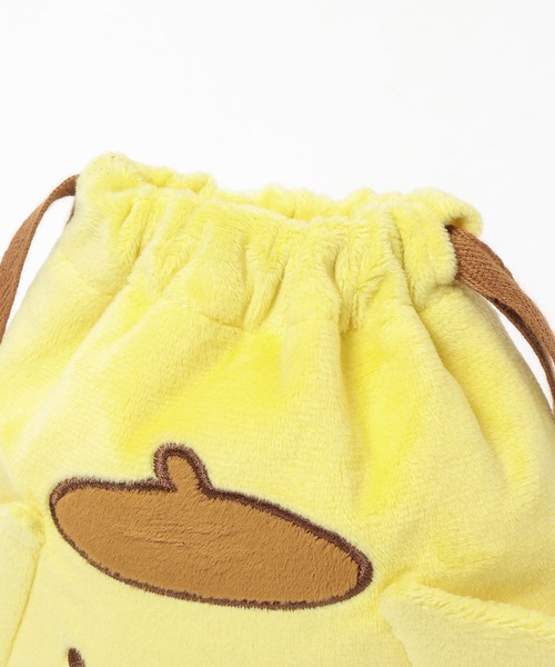 Me%（ミィパーセント）の「【ポムポムプリン】ぬいキンチャクポーチ 631400（ポーチ・レディース・ブラック/ブラウン/イエロー系その他・FREE）」の15枚目の写真