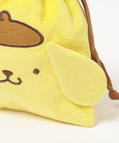 Me%（ミィパーセント）の「【ポムポムプリン】ぬいキンチャクポーチ 631400（ポーチ・レディース・ブラック/ブラウン/イエロー系その他・FREE）」の16枚目の写真