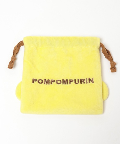 Me%（ミィパーセント）の「【ポムポムプリン】ぬいキンチャクポーチ 631400（ポーチ・レディース・ブラック/ブラウン/イエロー系その他・FREE）」の20枚目の写真
