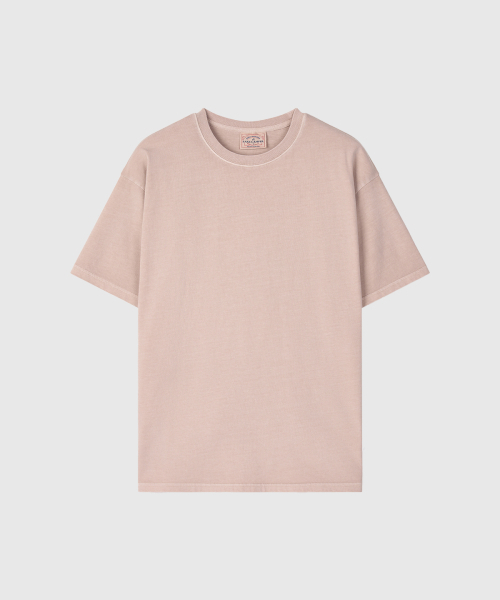 FAKE CAMPER（フェイクキャンパー）の「ベーシックピグメント半袖Tシャツ[ベージュ]（Tシャツ/カットソー・メンズ・ベージュ・LARGE/X-LARGE/XX-LARGE/MEDIUM/SMALL）」の2枚目の写真