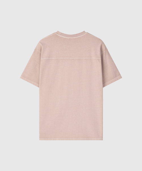 FAKE CAMPER（フェイクキャンパー）の「ベーシックピグメント半袖Tシャツ[ベージュ]（Tシャツ/カットソー・メンズ・ベージュ・LARGE/X-LARGE/XX-LARGE/MEDIUM/SMALL）」の3枚目の写真
