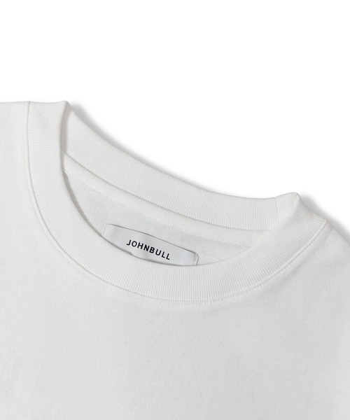 MICKEY MOUSE(ミッキーマウス)の「JOHNBULL-MICKEY MOUSE T. Embroidery(Tシャツ/カットソー・メンズ・ホワイト/チャコール・L/M)」の7枚目の写真