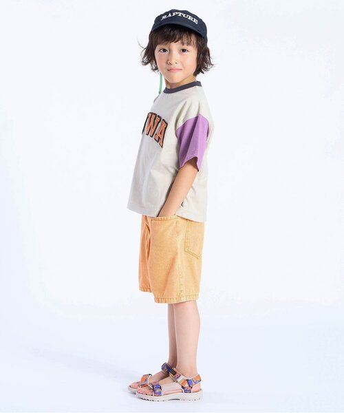 BREEZE（ブリーズ）の「アクティブテープサンダル（サンダル・キッズ・ベージュ/レインボー/ブラック・17/16/15 /14/21/20/19/18）」の7枚目の写真