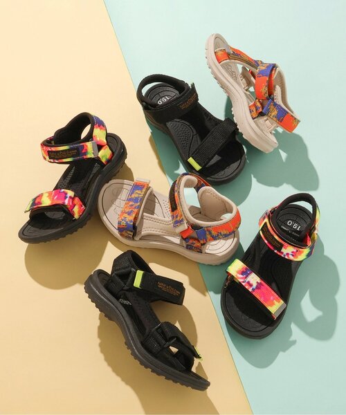 BREEZE（ブリーズ）の「アクティブテープサンダル（サンダル・キッズ・ベージュ/レインボー/ブラック・17/16/15 /14/21/20/19/18）」の19枚目の写真