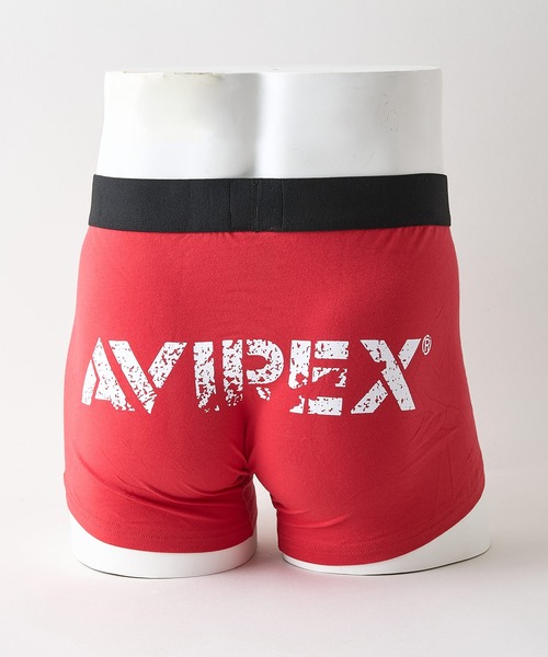 AVIREX（アヴィレックス）の「【AVIREX/アヴィレックス】FADED LOGO BOXER SHORTS フェイドロゴ ボクサーパンツ（ボクサーパンツ・メンズ・レッド/ブラック/グレー・MEDIUM/X-LARGE/LARGE）」の3枚目の写真