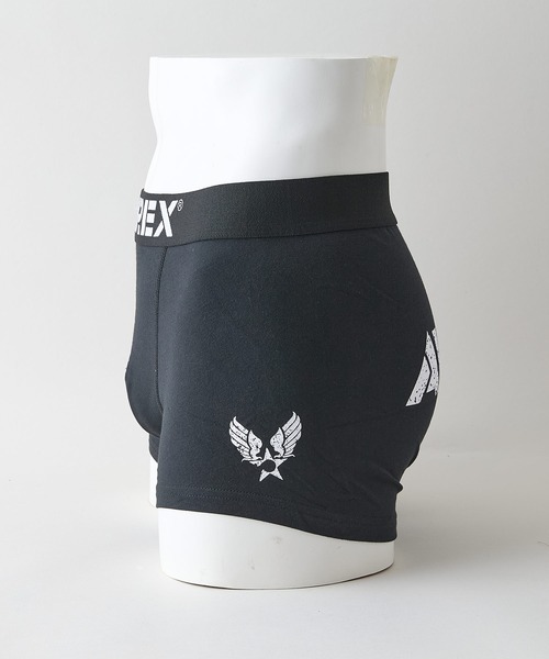 AVIREX（アヴィレックス）の「【AVIREX/アヴィレックス】FADED LOGO BOXER SHORTS フェイドロゴ ボクサーパンツ（ボクサーパンツ・メンズ・レッド/ブラック/グレー・MEDIUM/X-LARGE/LARGE）」の8枚目の写真