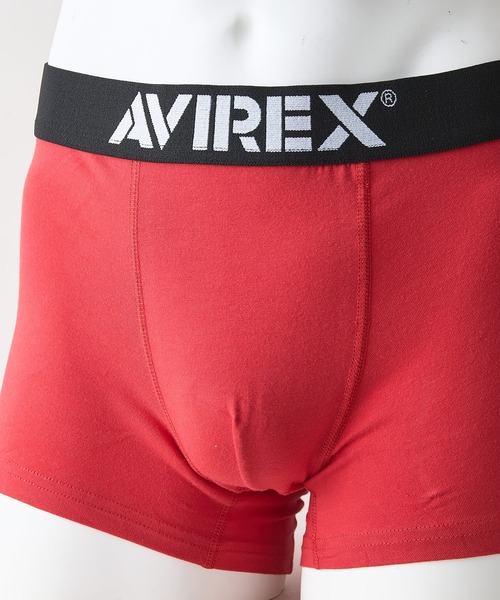 AVIREX（アヴィレックス）の「【AVIREX/アヴィレックス】FADED LOGO BOXER SHORTS フェイドロゴ ボクサーパンツ（ボクサーパンツ・メンズ・レッド/ブラック/グレー・MEDIUM/X-LARGE/LARGE）」の16枚目の写真