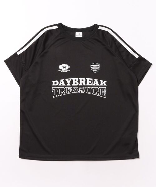 FARM(ファーム)の「メッシュラインTシャツ(Tシャツ/カットソー・キッズ・ネイビー/ブラック・130cm/140cm/150cm/160cm)」の3枚目の写真