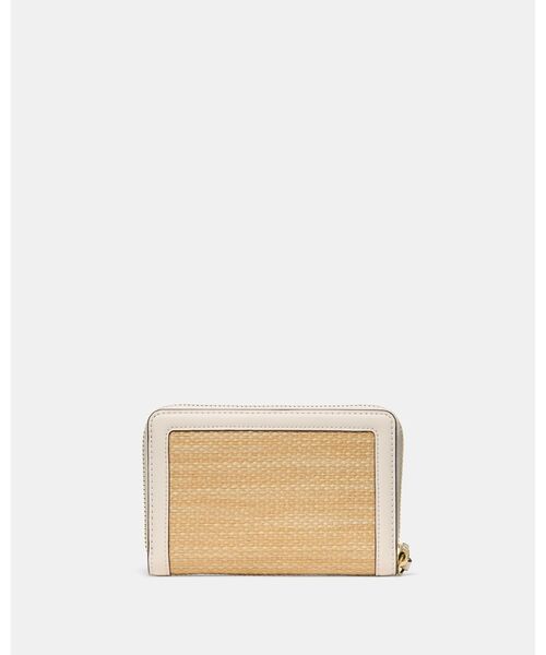 kate spade new york（ケイトスペード ニューヨーク）の「ノット ストロー ミディアム ウォレット（財布・レディース・ベージュ・ONESIZE）」の4枚目の写真