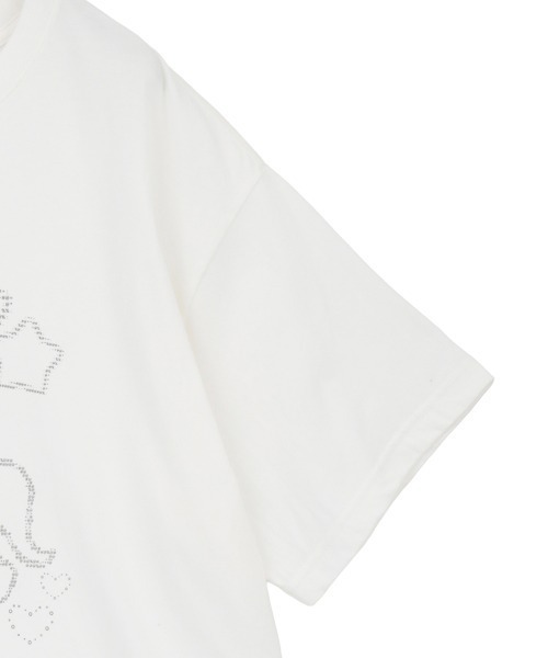 Candy Stripper(キャンディストリッパー)の「LOVE MYSELF UNICORN BIG Tシャツ(Tシャツ/カットソー・レディース・ブラック/オフホワイト/ピンク・FREE)」の6枚目の写真