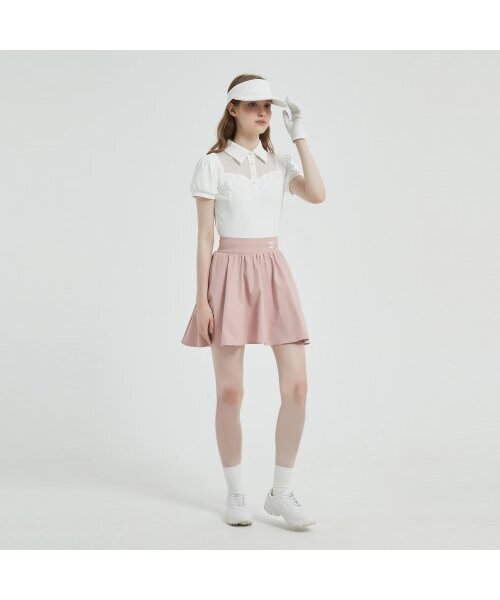 E.PARCA（イパルカ）の「ハイウエストフレアスカート（ライトピンク）（スカート・レディース・その他・MEDIUM/LARGE/SMALL）」の4枚目の写真