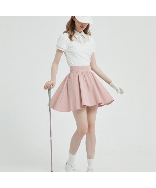 E.PARCA（イパルカ）の「ハイウエストフレアスカート（ライトピンク）（スカート・レディース・その他・MEDIUM/LARGE/SMALL）」の6枚目の写真
