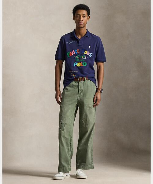 クラシック フィット Peace Love Polo シャツ（ポロシャツ）｜POLO
